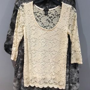 Cream/off white shirt